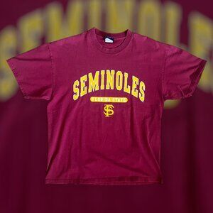 vintage 1990's Large A/S Sports Florida State University t shirt ACC FBS